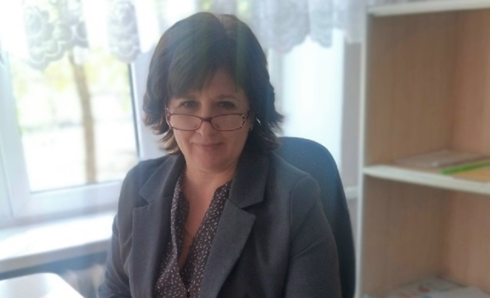 Світлана Петрова із Московської області, яка приїхала на ТОТ працювати в незаконно створену російськими загарбниками школу. Фото: соціальні мережі