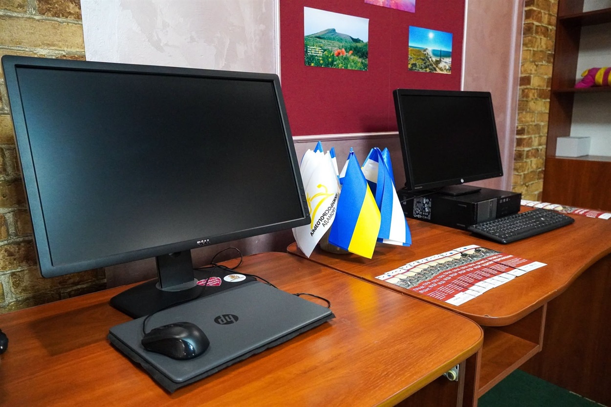 Гуманітарний центр “Вільні разом” в Ужгороді. Фото: Херсонська ОДА (ОВА) / Telegram