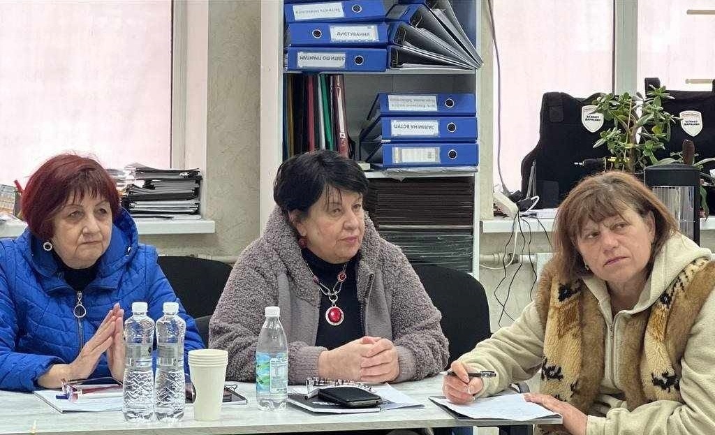 Засідання голів ОСББ та квартальних у Херсоні. Фото: з архіву Валентини Суслової