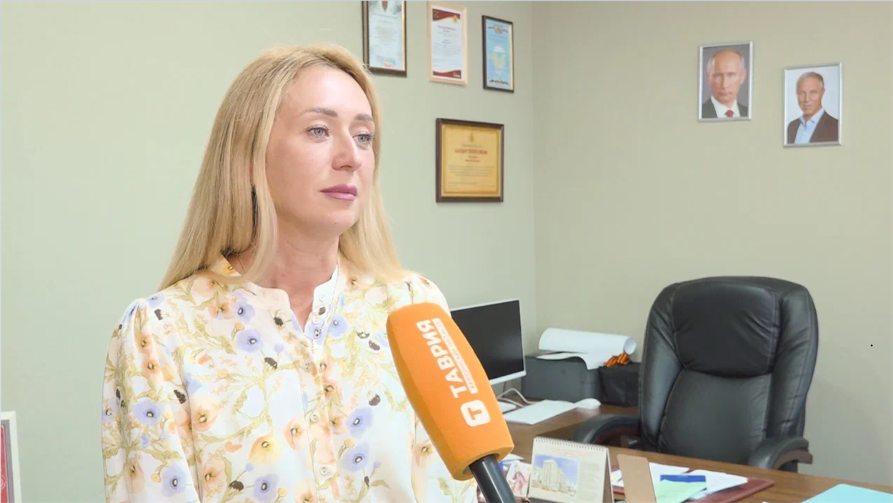Марина Захарова, голова так званої обласної виборчої комісії Херсонської області