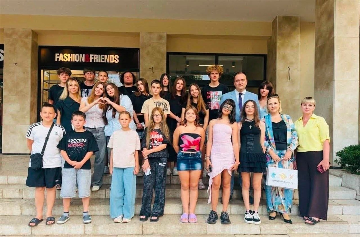 Діти з Херсонщини відвідали Чорногорію. Фото: Херсонська ОДА